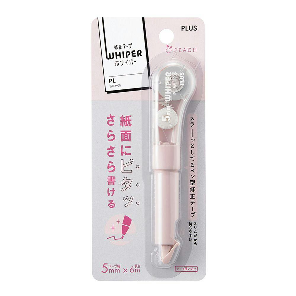 プラス 修正テープ ホワイパーPL PEACH ピンク 修正液・修正テープ プラス 修正テープ ホワイパーPL PEACH ピンク 修正液・修正テープ