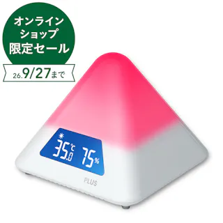 プラス 温湿度LEDアラーム AT-TH03