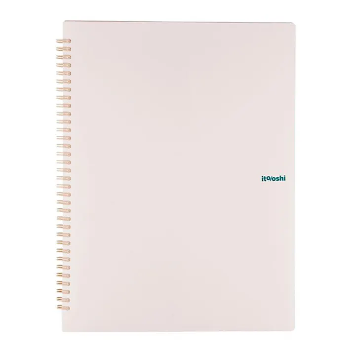 プラス イトオシ ツインリング型ファイル 1ポケット A4 オフホワイト