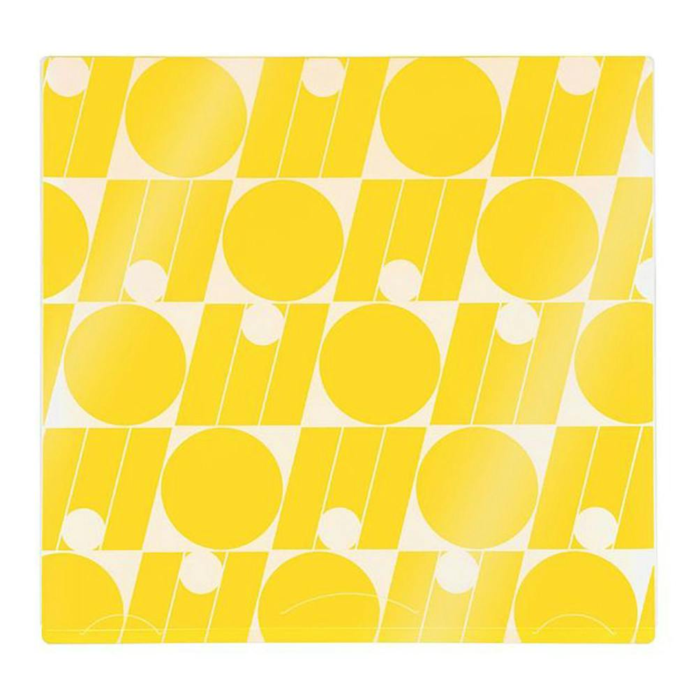 プラス イトオシ うちわケース 片面不透明 イエロー