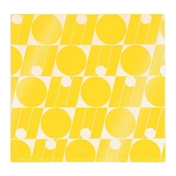 プラス イトオシ うちわケース 片面不透明 イエロー