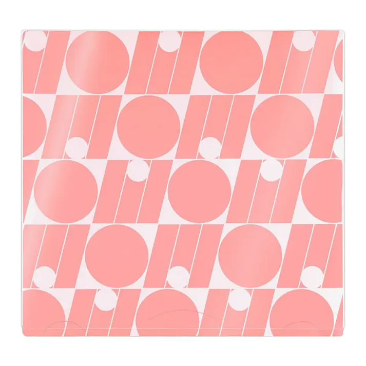 プラス イトオシ うちわケース 片面不透明 ピンク