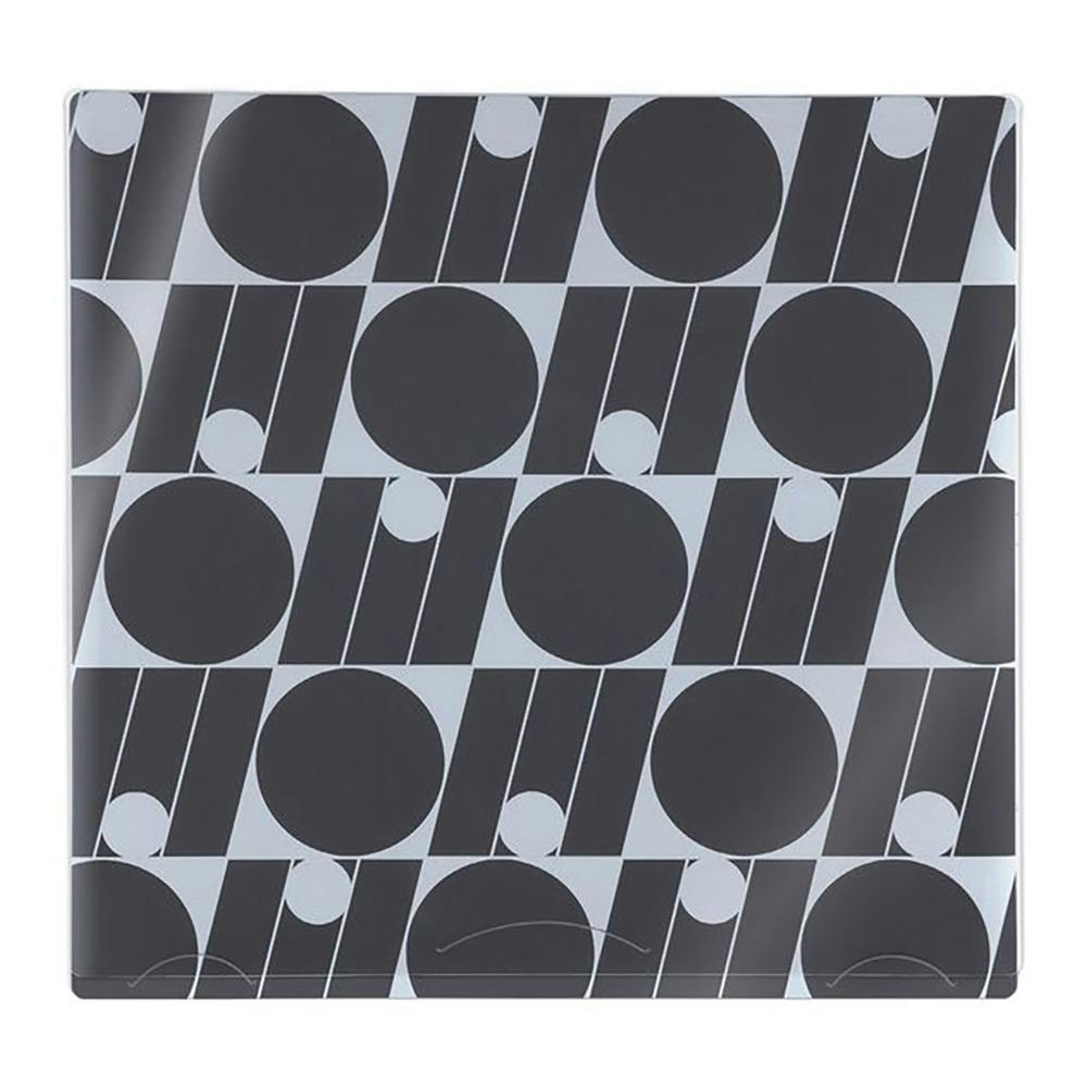 プラス イトオシ うちわケース 片面不透明 ブラック