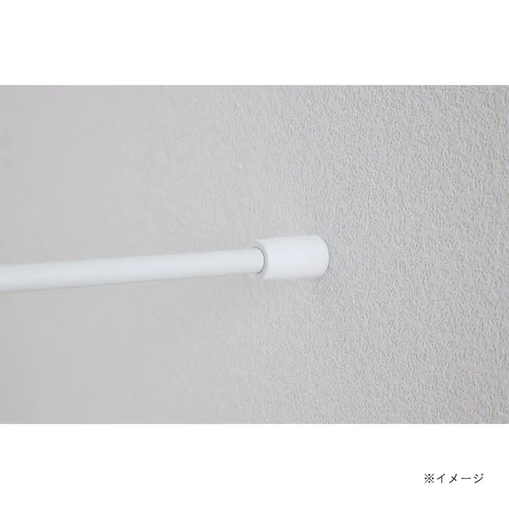 突っ張り棒 マットホワイト 耐荷重7~4kg 幅40~55cm TPB-40WH
