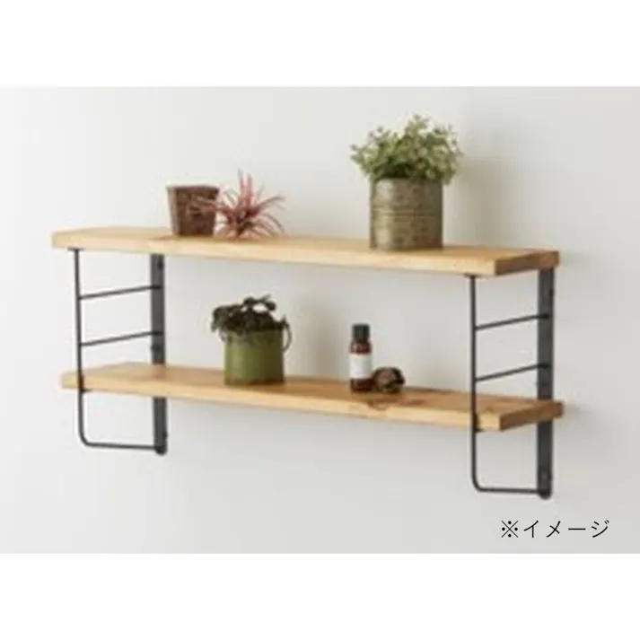 LABRICO ラブリコ ショート L型 シェルフフレーム6 黒 WFK-26