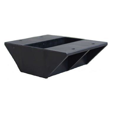 ラブリコ 2×4材用 棚受ダブル マットブラック