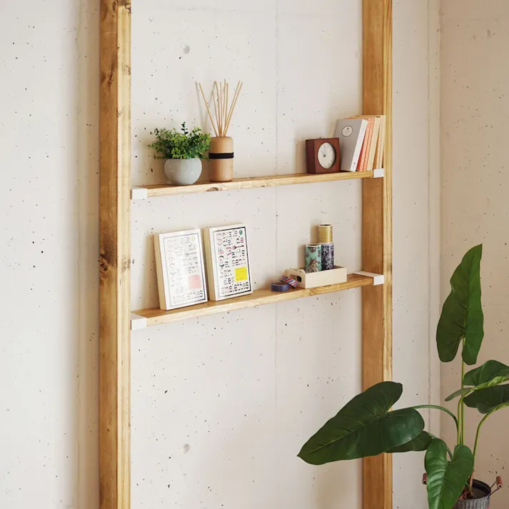 LABRICO ラブリコ 1×4材用 棚受シングル ブロンズ DXB-22