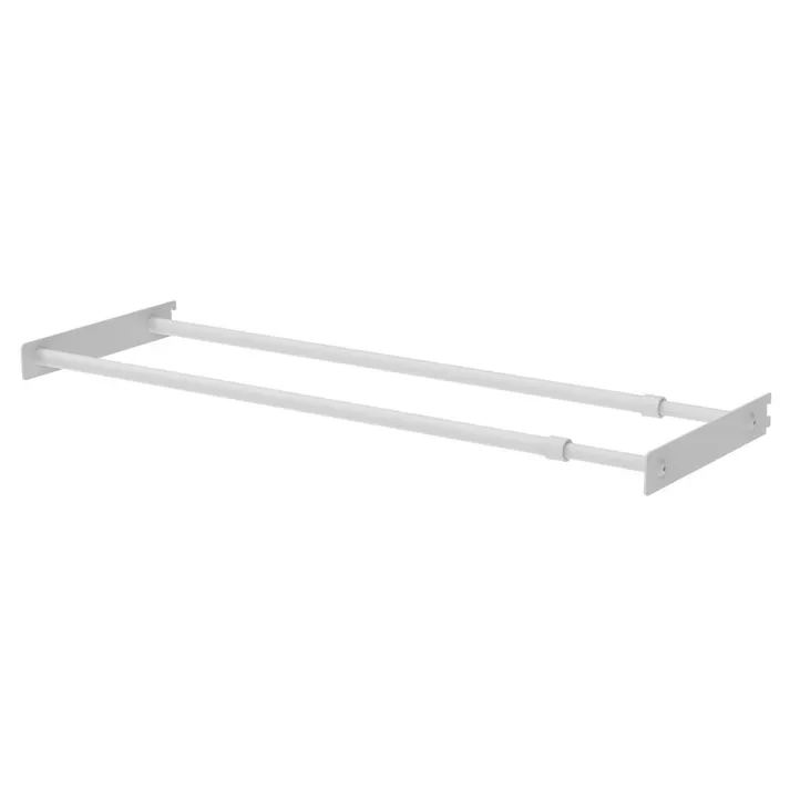 LABRICO ラブリコ 伸縮ハンガーバー アイアン 700 ホワイト IXO-537