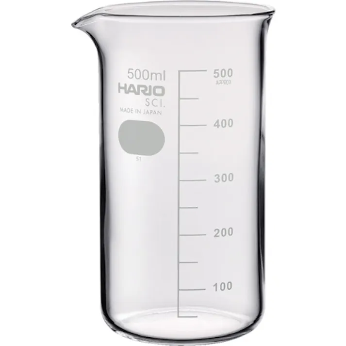 【CAINZ-DASH】ハリオサイエンス トールビーカー 目安目盛付 500ml TB-500-SCI【別送品】