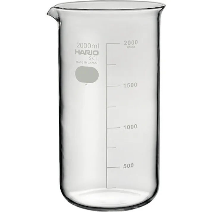 【CAINZ-DASH】ハリオサイエンス トールビーカー 目安目盛付 2000ml TB-2L-SCI【別送品】