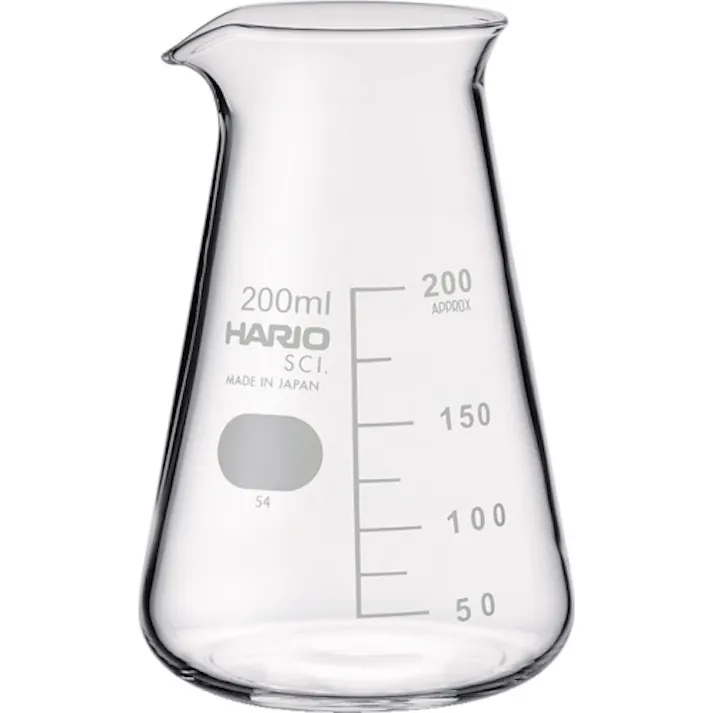 【CAINZ-DASH】ハリオサイエンス コニカルビーカー 目安目盛付 200ml CB-200-SCI【別送品】
