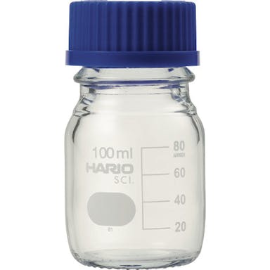 【CAINZ-DASH】ハリオサイエンス 耐熱ねじ口瓶　１００ｍｌ NBO-100-SCI【別送品】