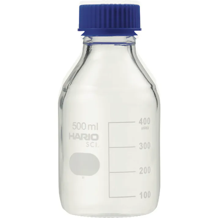 【CAINZ-DASH】ハリオサイエンス 耐熱ねじ口瓶 500ml NBO-500-SCI【別送品】