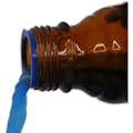 【CAINZ-DASH】ハリオサイエンス ボトル　耐熱ねじ口瓶（茶）　１００ｍｌ NBB-100-SCI【別送品】