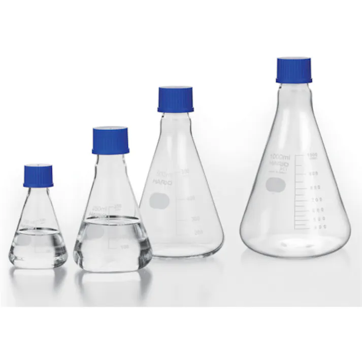 【CAINZ-DASH】ハリオサイエンス 耐熱ねじ口三角フラスコ 500ml NSF-500-SCI【別送品】