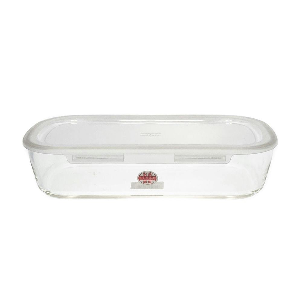 HARIO耐熱ガラス製保存容器 角1400ml | 包丁・ハサミ・調理器具・製菓