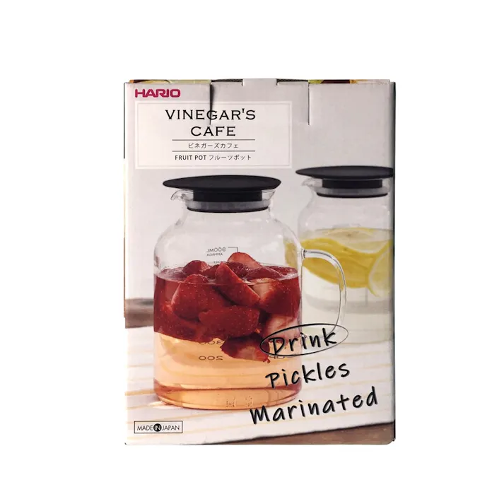 ハリオ ビネガーズフルーツポット 1000ml