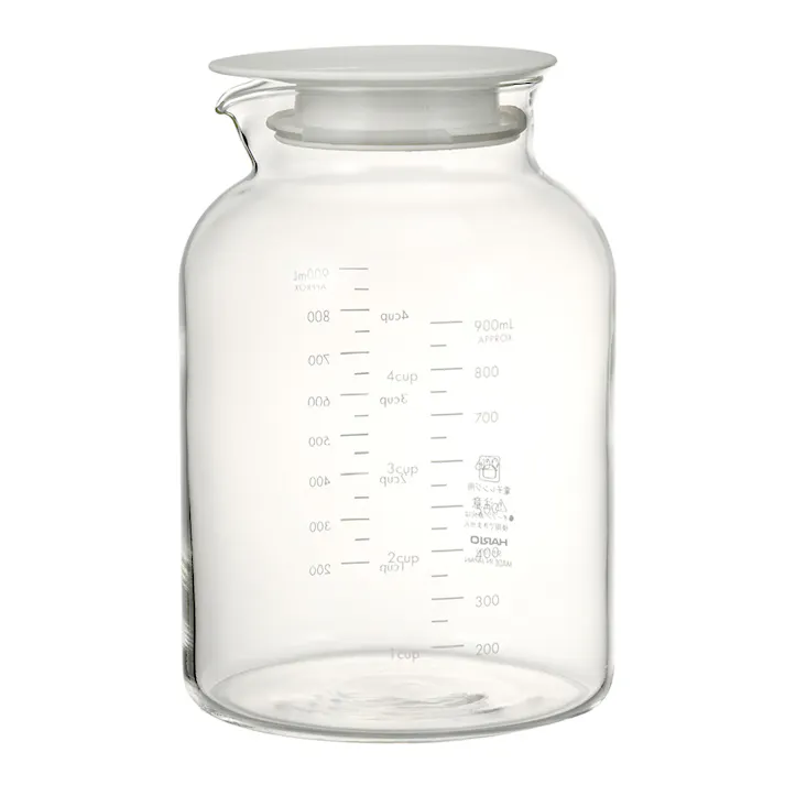 耐熱ガラス フルーツポット ホワイト 1000mL