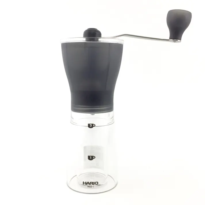 HARIO コーヒーミル セラミックスリム クリアブラック