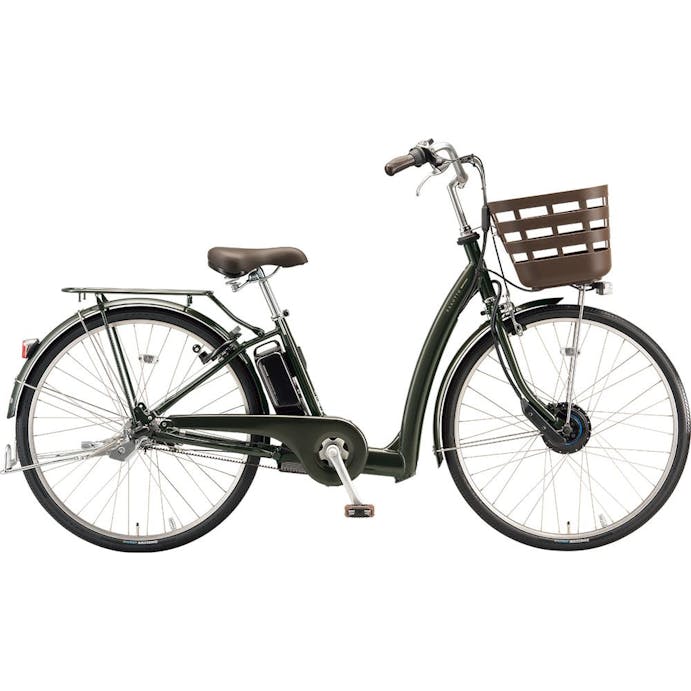 【自転車】《ブリヂストン》電動アシスト自転車 ラクット 26インチ RK6B42 T.Xジェードオリーブ