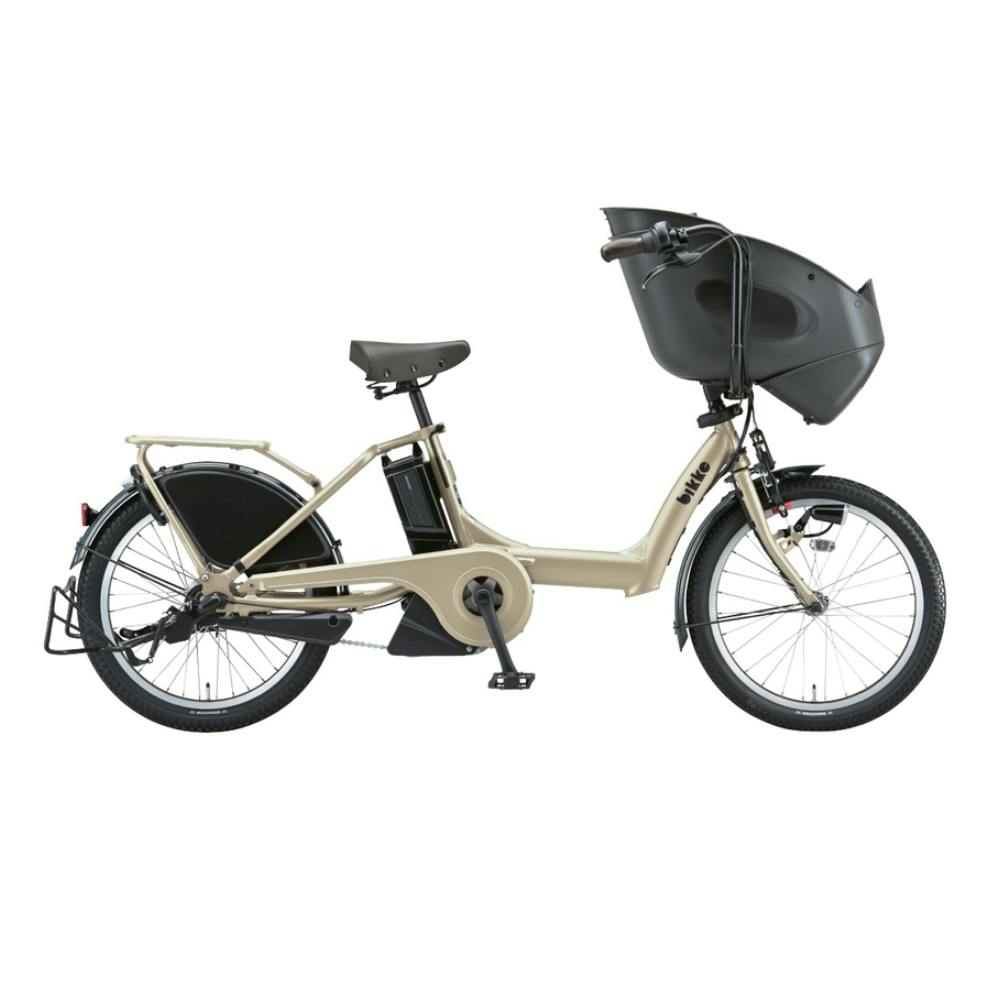【自転車】《ブリヂストン》電動アシスト自転車 ビッケポーラーe BP0C40 20インチ 内装3段 レトログレージュ(販売終了)