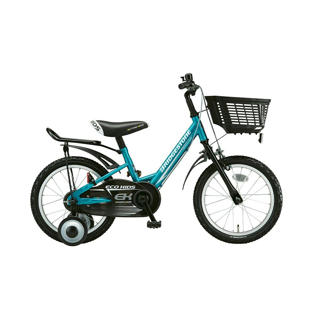 自転車】エコキッズスポーツ 14インチ EKS14 グリーンブラック | 子供