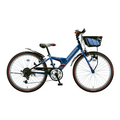 【自転車】《ブリヂストン》エクスプレスJr EXJ06 20インチ 外装6段 ブルーブラック
