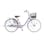 【自転車】《ブリヂストン》アルミーユAU40 24インチ P.Xオパールラベンダー