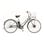 【自転車】《ブリヂストン》電動アシスト自転車 アルベルトe L型 A7LB42 27インチ M.XHスパークルシルバー