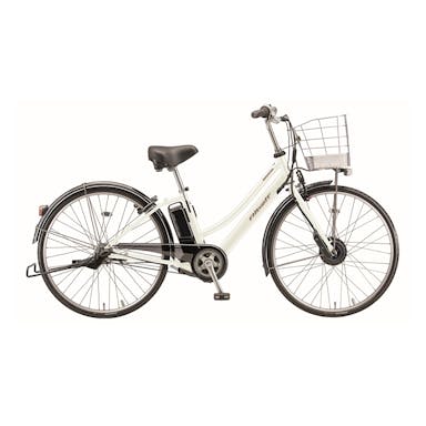 【自転車】《ブリヂストン》電動アシスト自転車 アルベルトe L型 A7LB42 27インチ P.Xシャンパンホワイト