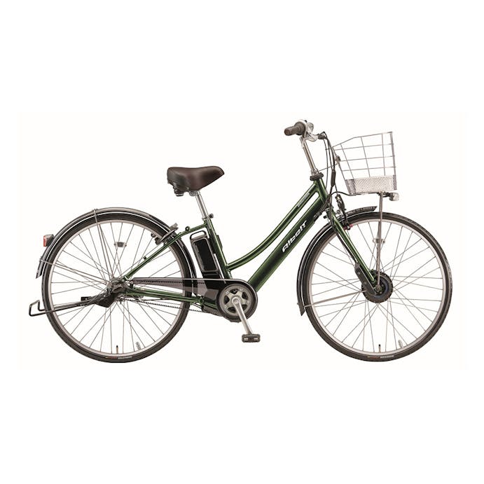 【自転車】《ブリヂストン》電動アシスト自転車 アルベルトe L型 A7LB42 27インチ M.Xジェードオリーブ