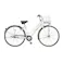 【自転車】アルベルト Albelt 26インチ AB65L2 P.Xシャンパンホワイト