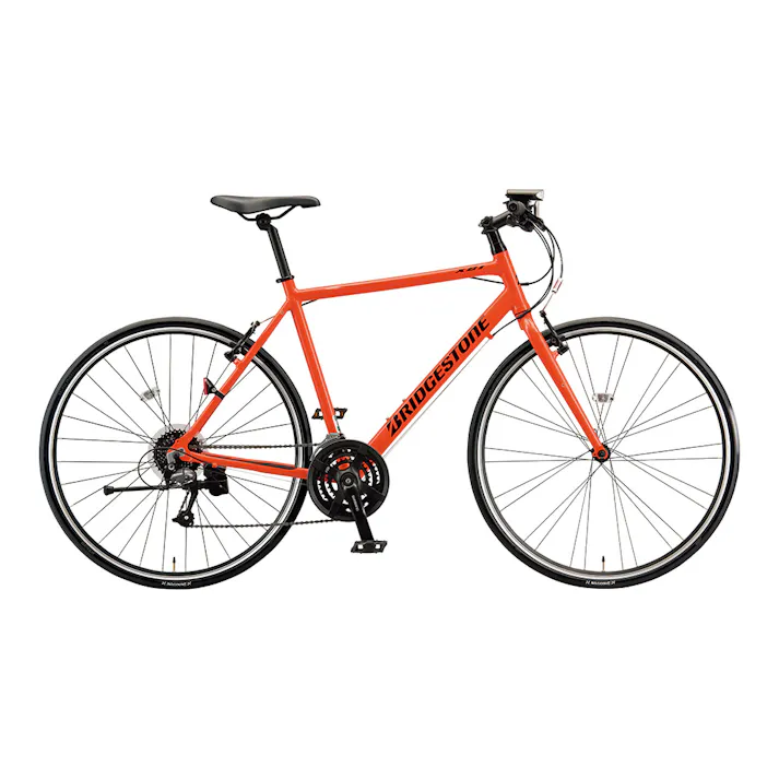 【自転車】クロスバイク XB1 エックスビーワン 700C 440mm 外装24段 XBC442 E.Xネオンオレンジ