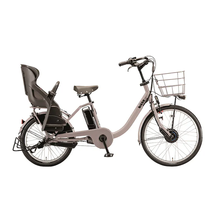【自転車】電動アシスト自転車 ビッケ モブ dd bikke MOB dd 前24後20 内装3段 E.Xモルベージュ