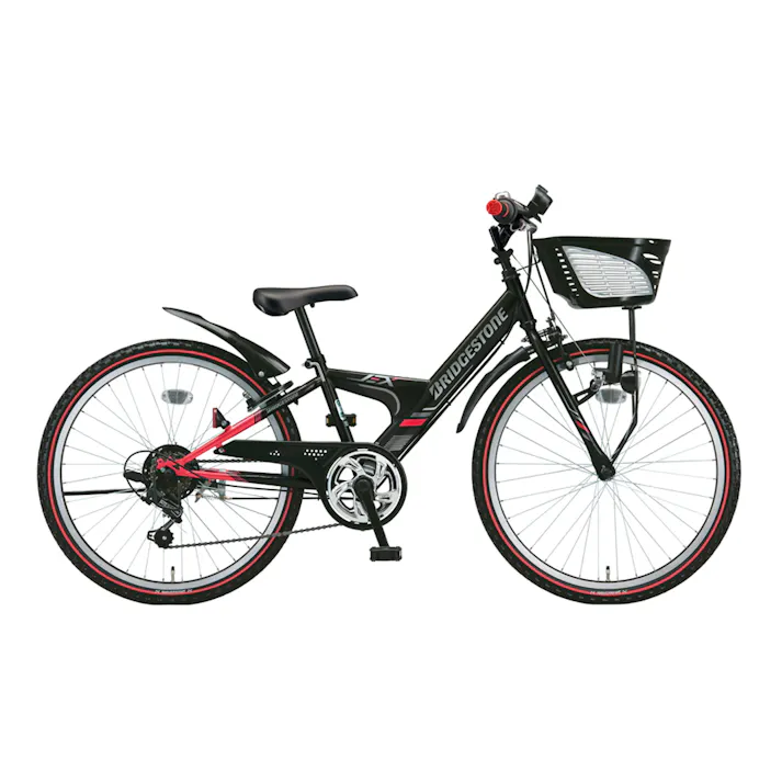 【自転車】25年モデル エクスプレスジュニア ダイナミックモデル 20インチ EXJ05 ブラック&レッド