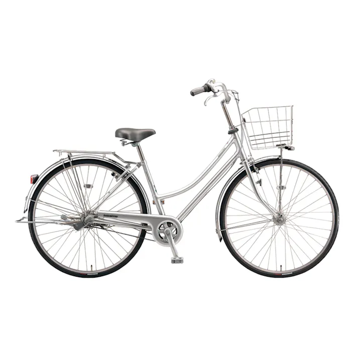 【自転車】ロングティーンDXベルト 27インチ LX7LB5 M.XRシルバー