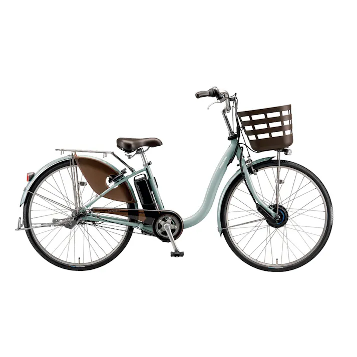 【自転車】電動アシスト自転車 フロンティアDX FRONTIA DX 26型 F6DB45 E.Xグレイッシュミント
