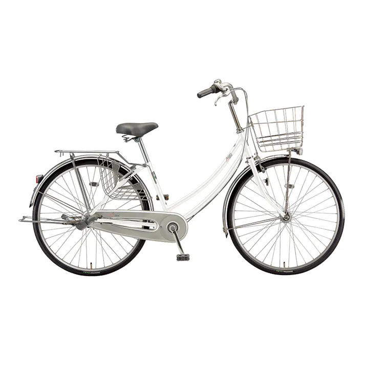 【自転車】軽快車 アスモ ASMO 27インチ CA73W5 P.Xピュアホワイト