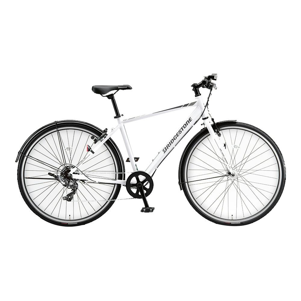 クロスバイク 自転車 ホワイト