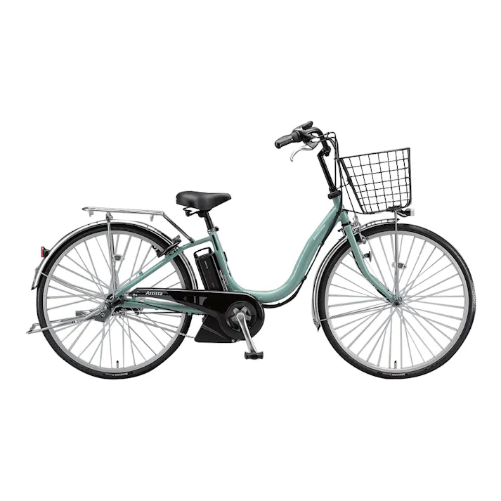 【自転車】26年モデル 電動アシスト自転車 アシスタU STD 26インチ 内装3段 A6SC25 E.Xモダングリーン