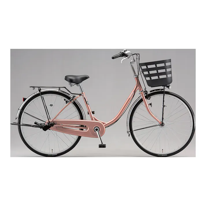 【自転車】フレーミー 26インチ F60UT6 M.Xピンクゴールド