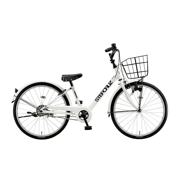 【自転車】26年モデル STEPCRUZ ステップクルーズ ジュニア 24インチ STJ46 E.Xホワイト