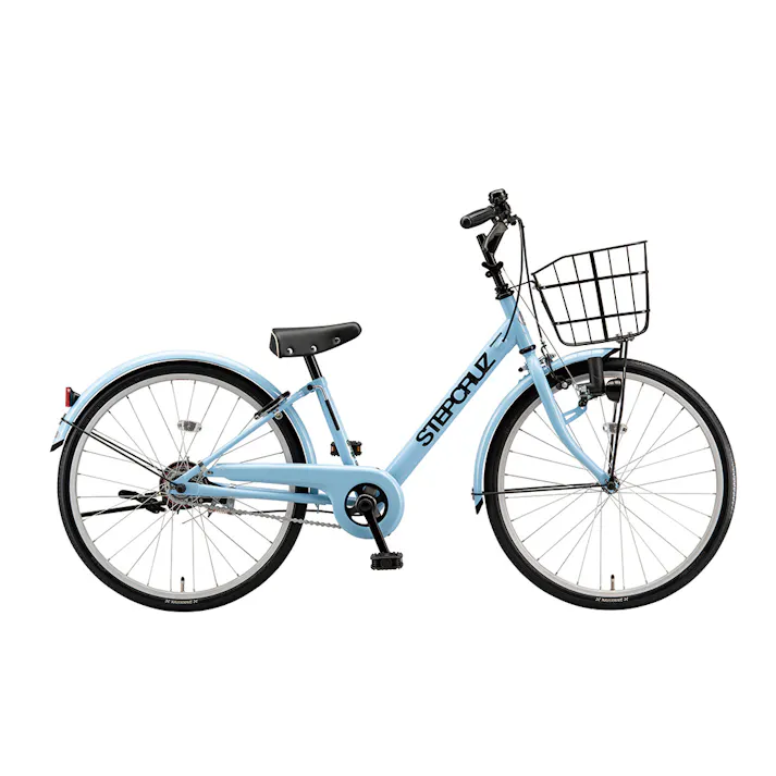 【自転車】STEPCRUZ ステップクルーズ ジュニア 24インチ STJ46 E.Xカームブルー