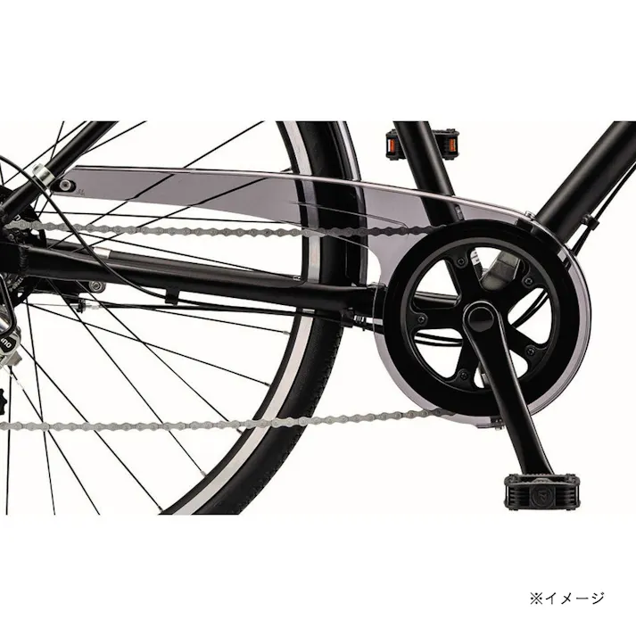 【自転車】26年モデル クロスバイク LB1DX エルビーワンデラックス 27インチ 外装6段 LBD764 T.Xクロツヤケシ ツヤ消しカラー