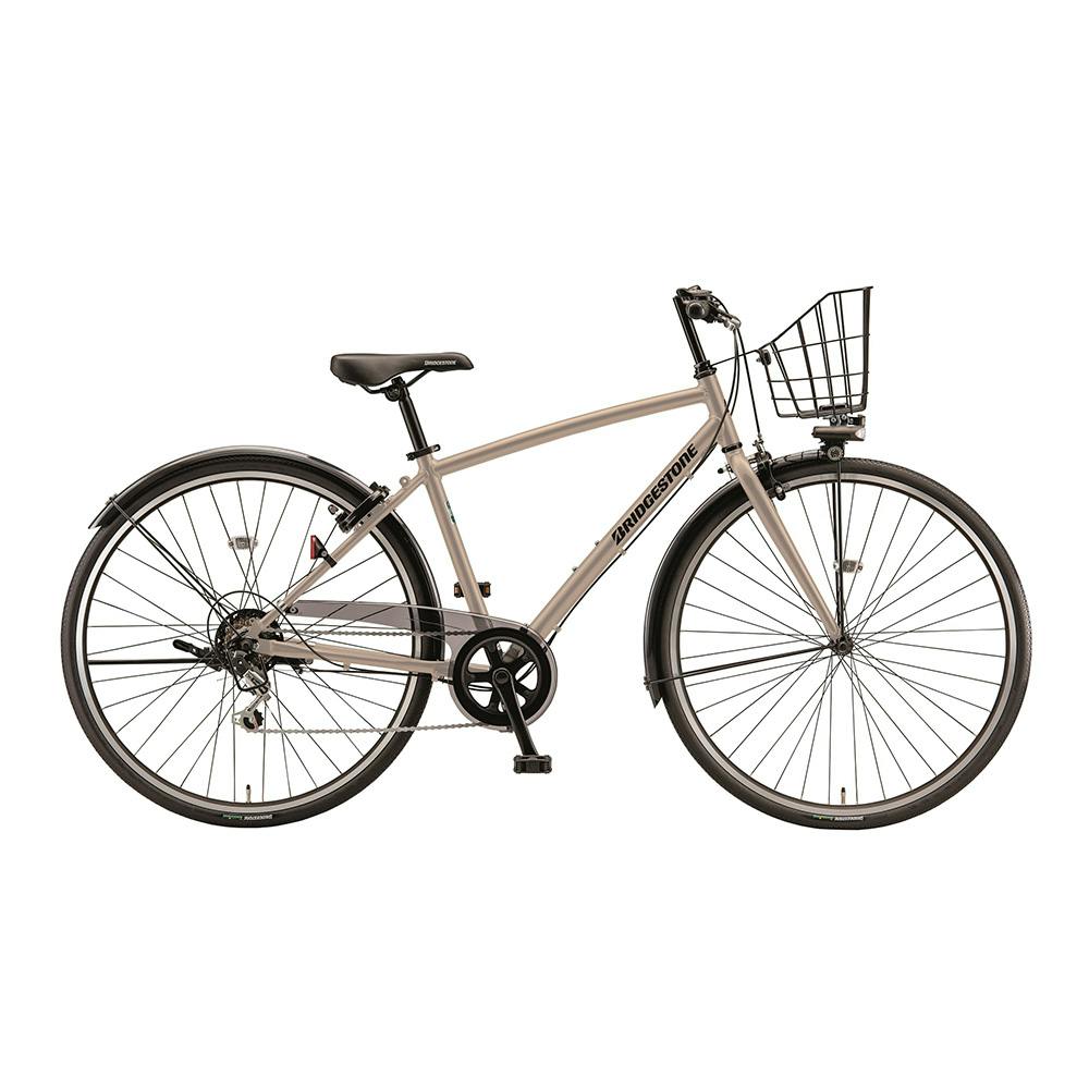 自転車】Nopa パンクしないクロスバイク 27型 外装6段 ブラック
