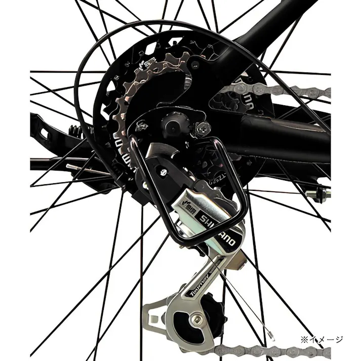 【自転車】26年モデル クロスバイク LB1DX エルビーワンデラックス 27インチ 外装6段 LBD764 P.Xサファイヤブルー