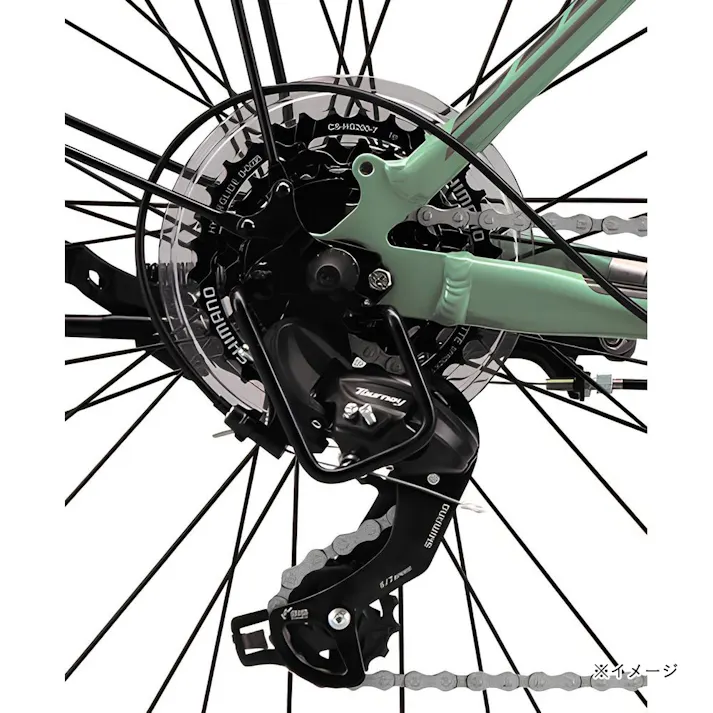 【自転車】クロスバイク TB1 ティービーワン 480mm 外装7段 TB486 P.Xマジックブルー