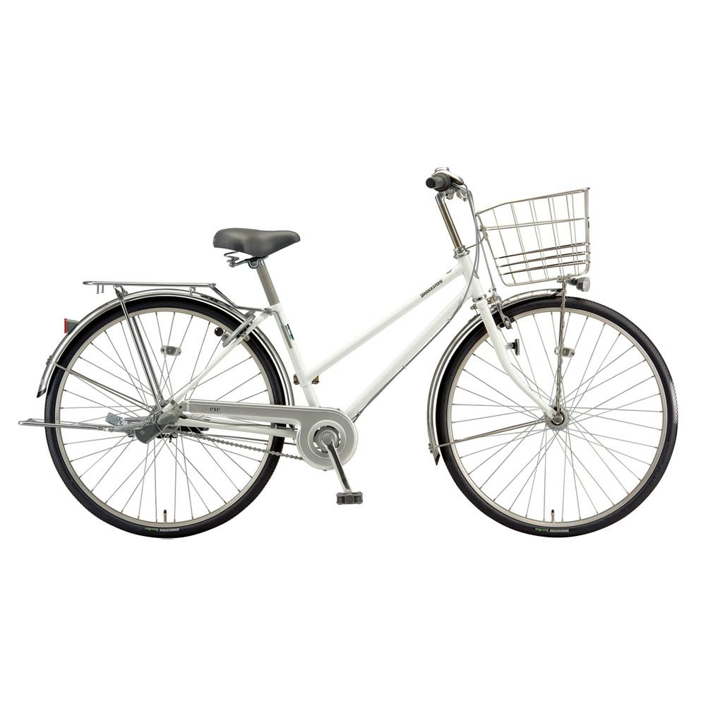 【自転車】26年モデル エグゼシティ 27インチ 内装3段 EX73S4 ホワイト