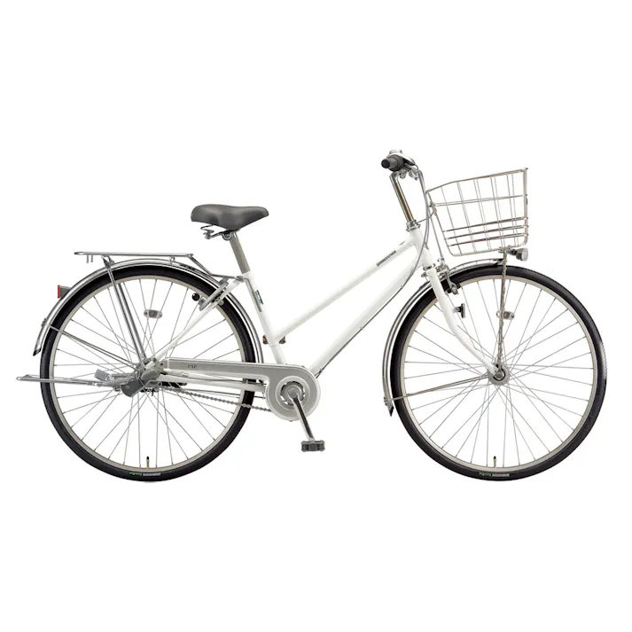 【自転車】エグゼシティ 27インチ 内装3段 EX73S4 ホワイト