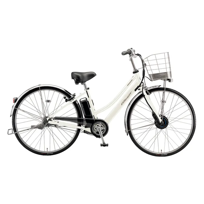 【自転車】26年モデル 電動アシスト自転車 アルベルト e Albelt e 27インチ 内装5段 A7LB45 P.Xシャンパンホワイト